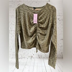 ⭐️ 3 for $10  LAST CHANCE Wild Fable Women's Ruched Top